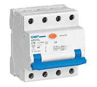 Chint nb310l-3 N-c32 residua Operated interruttore di sovracorrente, 32 A, tipo C, 30 mA, 3P + n