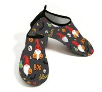 Chintiz Scarpe da acqua per donne e uomini, fantasmi di Halloween, zucche, antiscivolo, ad asciugatura rapida, morbide, calzini acquatici per piedi nudi, per estate, spiaggia, piscina, surf, yoga