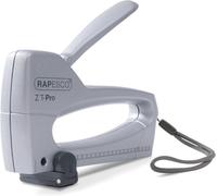 Chiodatrice/graffatrice Rapesco Z T-Pro - Per graffette da 53/6-8 mm - Blocco maniglia - Indicatore livello graffette - Argento