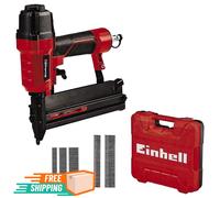 Chiodatrice Graffettatrice Pneumatica 2 in 1 Pressione Max 8.3Bar con Valigetta