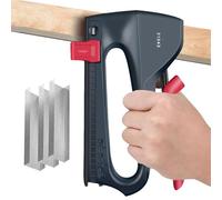 Chiodatrice manuale, strumento di fissaggio manuale, da parete compatto ed ergonomico per la riparazione di mobili in legno