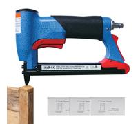 Chiodatrice Pneumatica - 4-8bar Cucitrice Pesante per Legno | Sparachiodi a Percussione con Capienza 3600 Chiodi - per Edilizia Lavori in Legno Fai Date Finiture Battiscopa Realizzazione Mobili