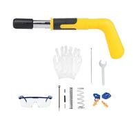 Chiodatrice Utensile Elettrico Manuale Soffitto Parete Ancoraggio Filo Scanalatura Chiodo 25mm Mini Rivettatrice Set Chiodi In Acciaio Pistole Multiuso Varie Esigenze