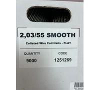 Chiodi a bobina nastro per Chiodatrice pallets bancali casse CARTONE COMPLETO