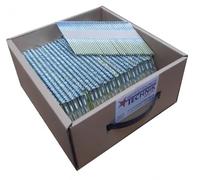 Chiodi a strisce a 34°, 2,8 x 63 mm, zincati, adatti per Paslode Senco Tjep Prebena Hikoki 2,2 m K