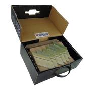 Chiodi a strisce DNW a 34°, 2,8 x 63 mm, zincati lisci, a testa piena, CE & Eurocode 5, per chiodatrici a batteria, gas e aria compressa