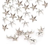 Chiodi A Testa A Stella Forma Per Fai Da Te Per Pelle Giacche Borse 50/100 Pz