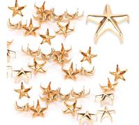 Chiodi A Testa A Stella Forma Per Fai Da Te Per Pelle Giacche Borse 50/100 Pz