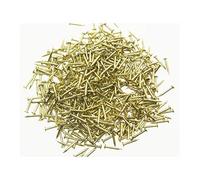 Chiodi a testa tonda in rame, chiodi a tamburo, chiodi a cerniera per mobili in ottone, lunghezza 10MM.-500 g