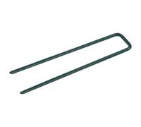 Chiodi a U per Erba Artificiale 50 pz in Ferro 150 x 35 x 4 mm | Forma a U, punta inclinata, fissaggio tappeto erboso, frutteti, parchi giochi, serre, resistenti alla corrosione
