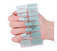 Chiodi di pizzo francese Strisce polacche Chiodi adesivi artistici gel glitter unghie strisce gel unghie unghie unghie avvolgere unghie decorazione artistica