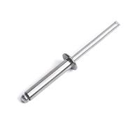 Chiodi e rivetti in acciaio, rivetti ciechi in acciaio inossidabile 304, chiodi e prigionieri a testa tonda, rivetti a trazione M3.2/M4/M5(M4*13 * 100 Tablets)