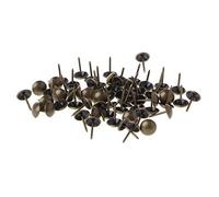 Chiodi for tappezzeria, puntine da disegno, decorative for mobili, 100 pezzi in ottone antico for, for, ferramenta, decorazioni, dropshipping(Bronze)