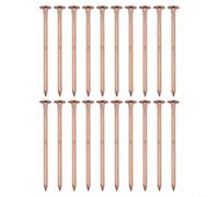 Chiodi in rame massiccio da 65 mm/75 mm per una gestione efficace delle radici degli alberi, picchi resistenti per la rimozione dei ceppi da giardino (A)