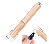 Chiodi Magneti, Nail Polish Magnetic Stick Tool, 4,53 x 0,59 Inches Detachable Wooden Handle Pen with Multifunction Tips, Salon Nail Arts for Beginners and Professionals