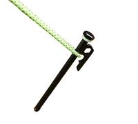 chiodi metallici da terra, 4/8 pezzi di gambe for tenda da campeggio e set martelli, picchetti, chiodi terra, lunghezza 30 cm, accessori camper turisti all'aperto(8PCS)