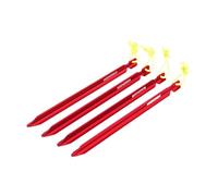 chiodi metallici da terra, Campeggio 4 pezzi/set picchetti for tende, chiodi pavimenti in neve dura, accessori esterni, attrezzature rifugi, forniture escursioni turistiche(C Small)