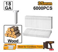 Chiodi per Chiodatrice Sparachiodi Legno - Lunghezza 35 mm 6000 pezzi x scatola
