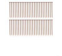 Chiodi per eliminare ceppi in puro rame, 65 mm e 75 mm, per eliminare le radici degli alberi, hardware ad azione rapida per la rimozione dei ceppi da giardino (20-50 pezzi) (E)