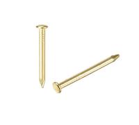 Chiodi per ferramenta, chiodi in acciaio per matto 1,8 X23 mm, utilizzato for decorazioni fai da te, quadri, scatole di legno, accessori for la casa, oro 100 pezzi