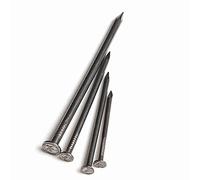 Chiodi per ferramenta, chiodi in acciaio per mattoni, Chiodi, di ferro, Lavorazione del legno, Lastre, d'acciaio, 0,5 kg-70 mm(40mm)