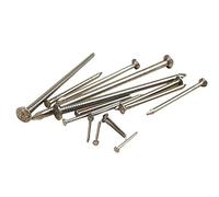 Chiodi per ferramenta, chiodi per cemento, Chiodi di ferro piccoli, chiodi for lavorazione del legno, stranieri da 5 cm for uso domestico, fini, lunghi in massello 20 mm