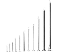 Chiodi per legno a testa piatta e tonda, Chiodi a testa piatta, dimensioni multiple, lunghezze da 0,8-6 pollici(1.2 Inch Length 30mm Thick 1.6mm 850)