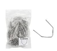 Chiodi per saldatura in plastica da 100/500 pezzi per riparazione di parti del paraurti per auto, kit per chiodi per(V-500pcs)