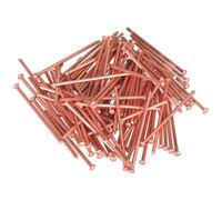 Borchie Saldatura Unghie 2 x 50mm Confezione Di 100 - Sealey Ps / 0003 Nuovo