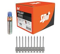 Chiodi per Sparachiodi Chiodatrice a Gas Pulsa 27P 40P 65 Alta Durezza Calcestruzzo Acciaio Guide Cartongesso (C6-40 (40mm), 500 pz scatola)