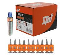 Chiodi per Sparachiodi Chiodatrice a Gas Pulsa 27P 40P 65 Alta Durezza Calcestruzzo Acciaio Guide Cartongesso (HC6-50 (50mm), 500 pz scatola)
