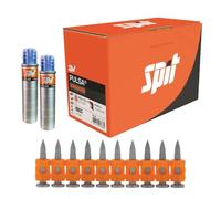 Chiodi per Sparachiodi Chiodatrice a Gas Pulsa 27P 40P 65 Alta Durezza Calcestruzzo Acciaio Guide Cartongesso (HC6-22 (22mm), 1250 pz scatola)