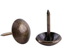 Chiodi per tappezzeria, 100 pezzi vintage tappezzeria, chiodi, viti e elementi di fissaggio chiodi chiodi etichette in metallo bronzo chiodi decorativi for mobili divano porta scarpe(12 * 17mm)