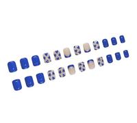 Chiodi quadrati Suggerimenti Colle finte su Stick Press Falso artificiale per donne e ragazze Chiodo falso quadrato