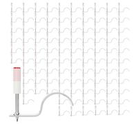 Chiodi Rotondi Manuali Per Cemento - Testa Rotonda Filo Manuale Acciaio Chiodi Per Tetto - 100 Pezzi Strumenti di Lavoro Per La Riparazione Adatto Per Gli Utenti Di Casa I Proprietari Di Ricostruzione