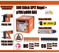 Chiodi Spit originali C/HC con gas per Pulsa 700/800 p, Pulsa 40P