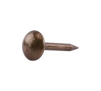 Chiodi Tappezzeria 100 Pezzi, Puntine per Tappezzeria, Chiodi Decorativi per Mobili in Bronzo Chiodini, Chiodini a Testa Tonda, Puntine a Pressione per Poltrona Letto O Altri Mobili(6 * 14 mm)
