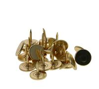 Chiodini per moquette, Chiodi for mobili a testa piatta da 18 mm x 50, tono oro, for testiere di divani for, 80 pezzi(11x10mm)
