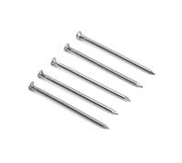 chiodini per tappezzeria, chiodini da 18 gauge, Chiodi a testa piatta for costruzioni in ferro e lavorazione del legno, calibro 4, 6, 8, misure multiple(5 Inch*22)