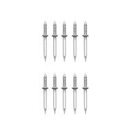 Chiodo A Doppia Testa, Chiodo Senza Segni Per Pannelli Legno | 10-300 pezzi Ement Nails Chiodi a doppia testa Battiscopa in legno(10Pcs)