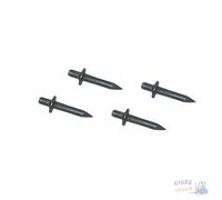 CHIODO A PERCUSSIONE ACCIAIO CON ANELLO CONF PZ 200 4x22