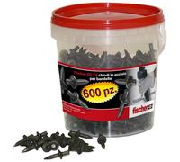 Chiodi a percussione Fischer ED18 barattolo da 600 pezzi 00513848