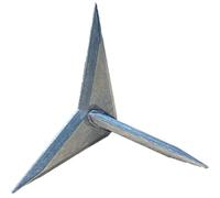 Chiodo della gomma perforato pneumatico professionale del triangolo 10pcs / lot per l'automobile KYY9010 di emergenza di sicurezza dell'automobile antifurto di Spike-2.5CM