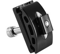 Chiodo singolo per bicicletta, Testa del morsetto dell'asta del sedile, Testa del tubo del sedile della bicicletta, Tubo della sella della testa del morsetto, Nero