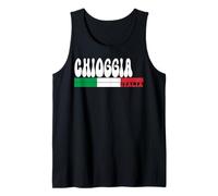 CHIOGGIA City Italia Vintage Bandiera Italia per Gli Amanti dei Viaggi Canotta