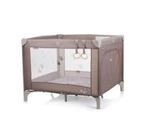 Chioplino Playpen Pop-up richiudibile materassino portaoggetti ingresso laterale, colori:tintarella