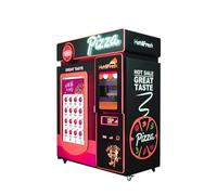 Chiosco di vendita automatica di pizza di alta qualità, attrezzatura portatile da ristorante con opzioni di pagamento senza contanti in tempo reale