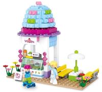 Sluban M38-B0525 - modulare - Ragazze Sogno - Ice Cream chiosco con pa
