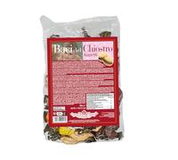Chiostro di Saronno Baci del Chiostro Mix 500 g, Baci di Dama Gusto Nocciola, Caffè, Limone e Cacao, Baci di Dama Incartati a Mano Singolarmente, Confezione Sacchetto Maxi Formato