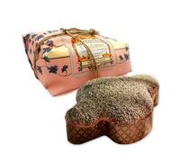 Chiostro di Saronno, Colomba Pasquale, Incartata a Mano (750 g, Albicocche e Caramello)